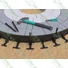 Kép 8/8 - TERRA PP gyepszegély készlet, 45 mm, fekete színben, 6 x 1 m + 18 rögzítő tüskével - sunikft.hu