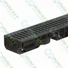 Kép 2/4 - PP BASE vízelvezető folyóka, öntöttvas rács, C250 terheléssel – H80 mm - sunikft.hu