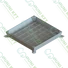 Kép 1/4 - Rejtett aknafedél, horganyzott acél 690x690 mm, szabad nyílás 600x600 mm, B125 terheléssel - sunikft.hu