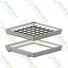 Kép 4/6 - Zárható, rejtett aknafedél, 680x680 mm, B125 terheléssel - sunikft.hu